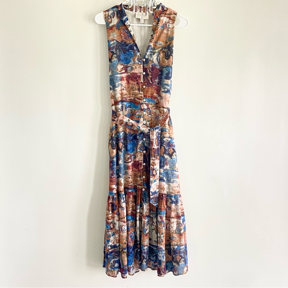 CLEOBELLA Izora midi dress‎ murano multi-color size S - Picture 9 of 16